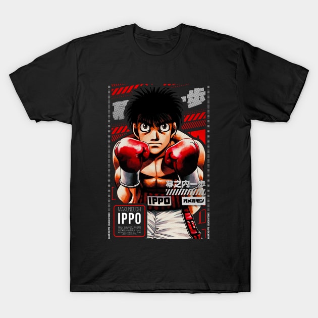 IPPO  | HAJIME NO IPPO | ANIME STARS | T-Shirt by Black Kitsune Argentina